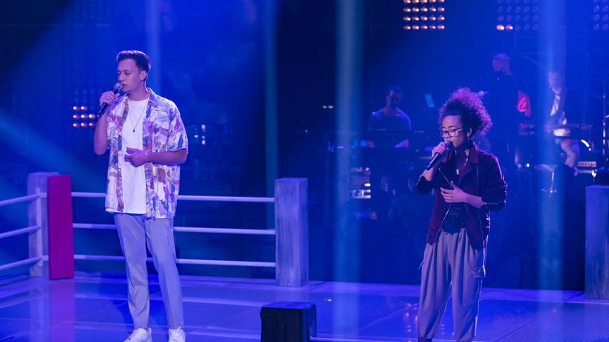 Nico Traut und Michelle Schulz bei "The Voice of Germany"