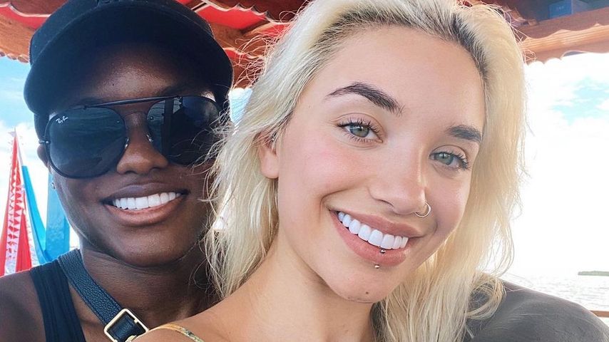 Nicola Adams und Ella Baig im August 2022