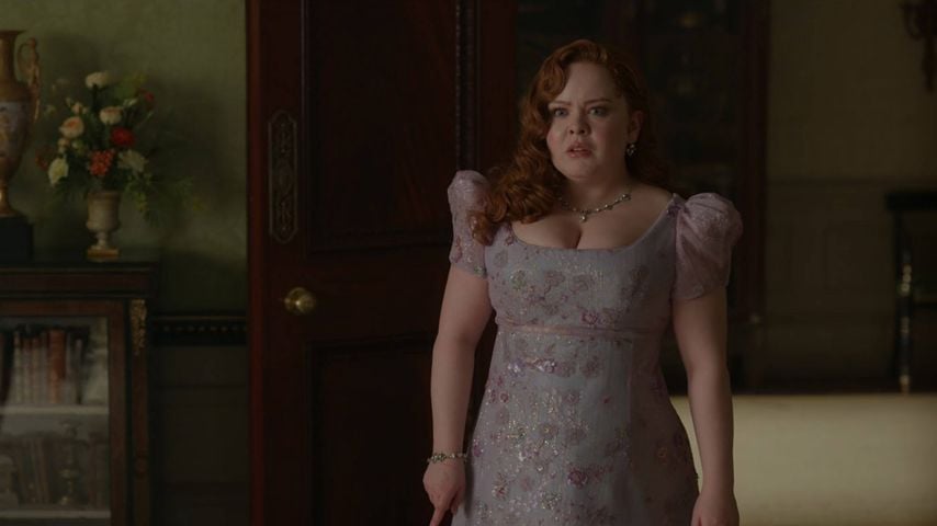 Nicola Coughlan in "Bridgerton" Staffel 3