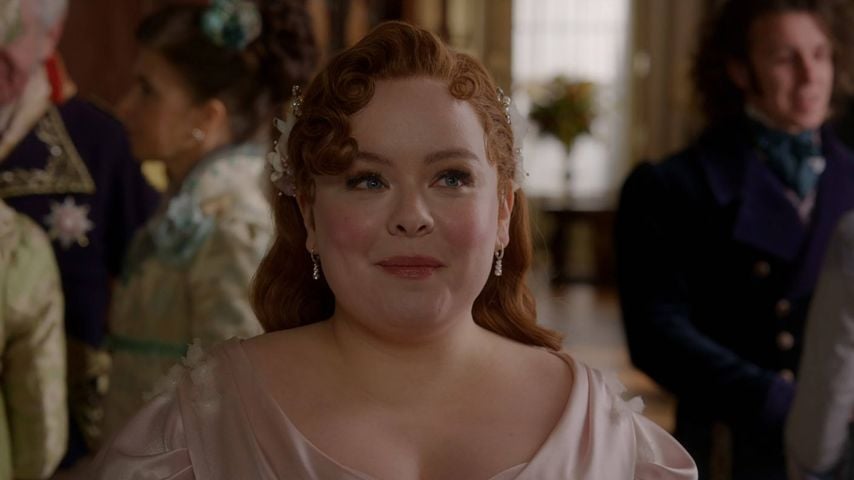 Nicola Coughlan in "Bridgerton" Staffel 3