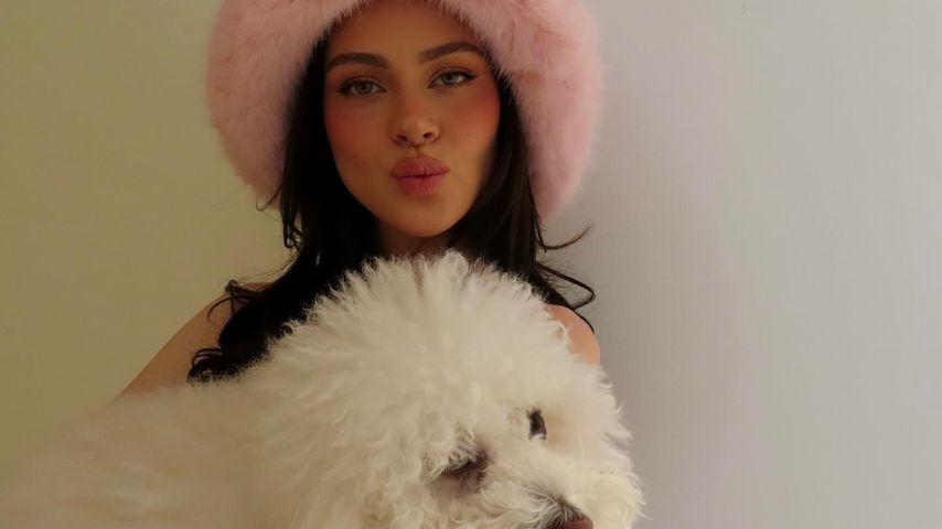 Nicola Peltz-Beckham und ihr Hund, Februar 2025