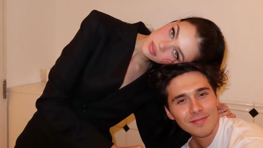 Nicola Peltz-Beckham und Brooklyn Peltz-Beckham im Oktober 2024