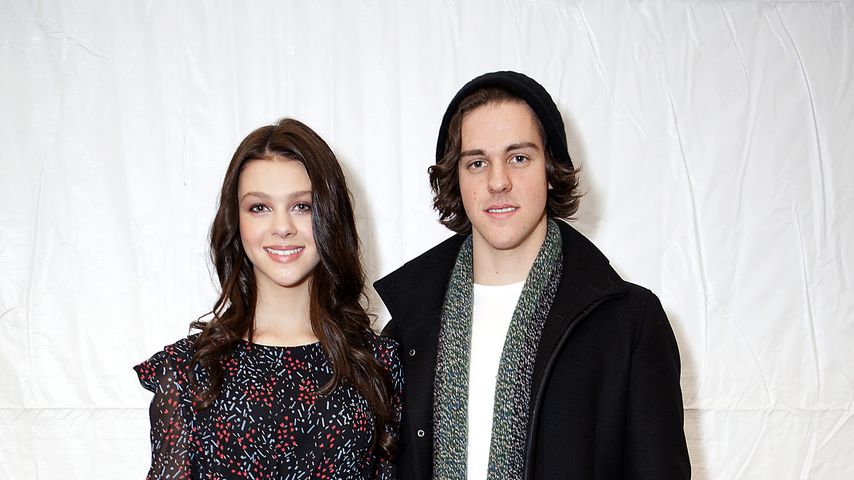 Nicola Peltz mit ihrem Bruder Brad