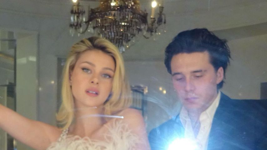 Die Schauspielerin Nicola Peltz und Brooklyn Beckham, 2021