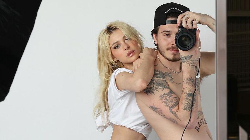 Nicola Peltz und Brooklyn Beckham im Oktober 2021