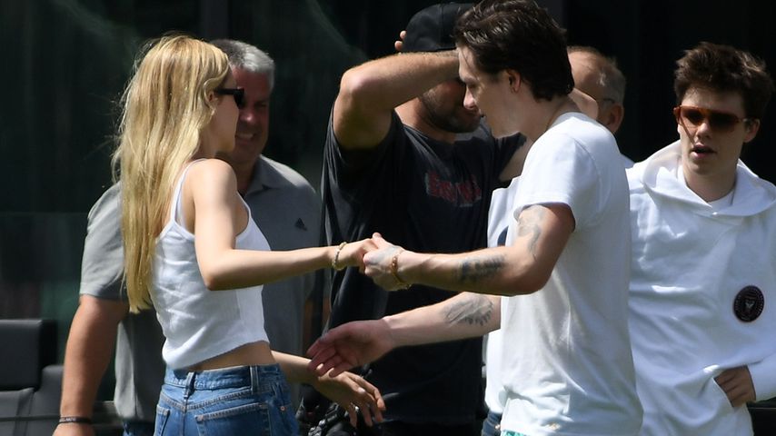 Nicola Peltz und Brooklyn Beckham in Florida, März 2020
