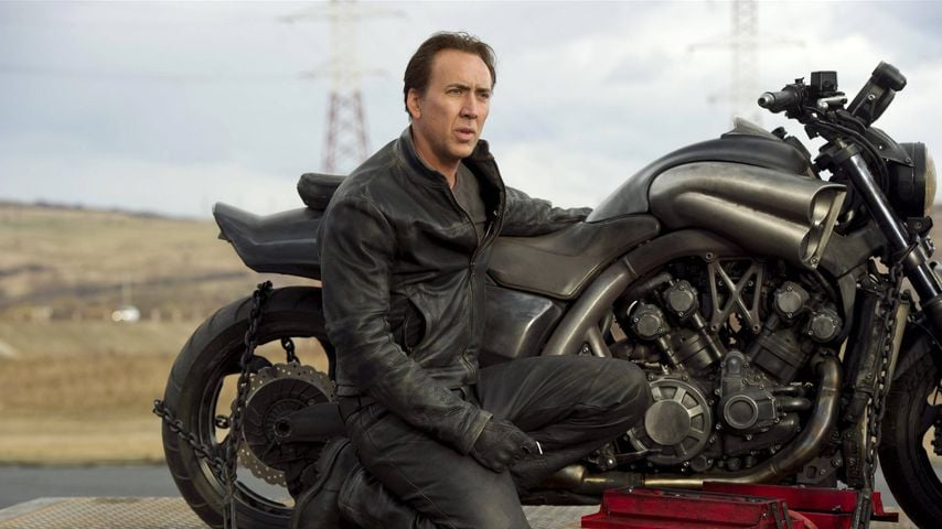 Nicolas Cage als Johnny Blaze in "Ghost Rider: Spirit of Vengeance", 2011