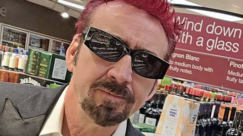Neue Frise: Nicolas Cage überrascht Fans mit roten Haaren
