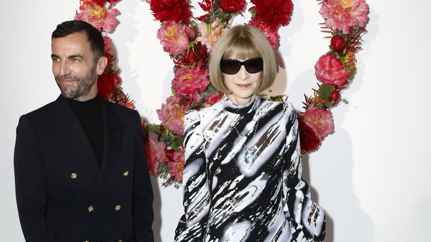 Nicolas Ghesquière und Anna Wintour beim Louis Vuitton Parfum Dinner