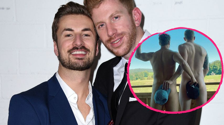 Nicolas Puschmann und sein Lars schicken nackte Urlaubsgrüße