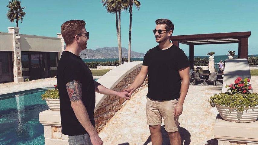 Nicolas Puschmann und Lars Tönsfeuerborn im Oktober 2020 auf Kreta