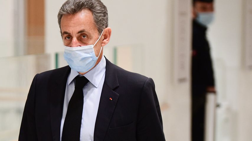 Nicolas Sarkozy vor Gericht in Paris im Dezember 2020