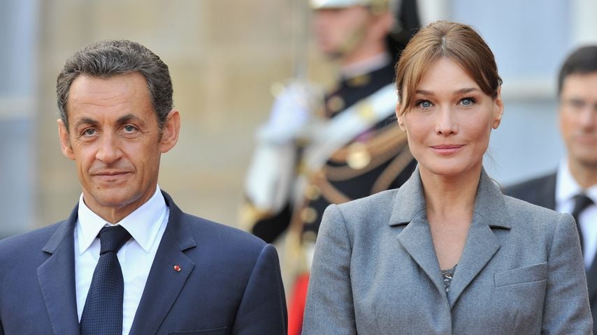 Nicolas Sarkozy und Carla Bruni Sarkozy, September 2008
