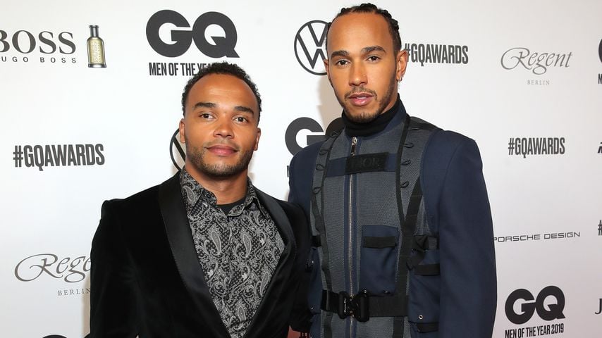 Lewis Hamilton feiert Bruder Nicolas' ersten Podiumssieg