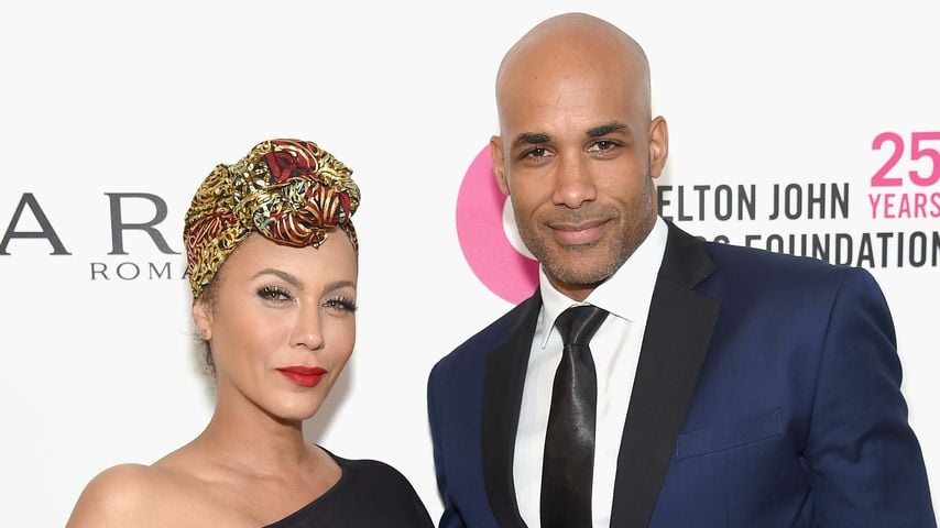 Nicole Ari Parker und ihr Mann Boris Kodjoe im März 2018