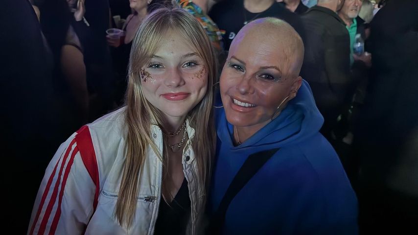 Nicole Eggert (r.) mit ihrer Tochter Keegan