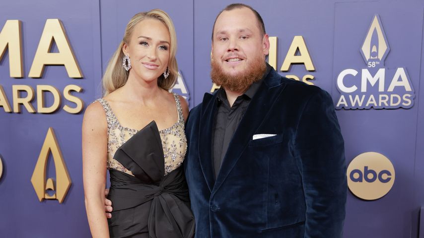 Nicole Hocking und Luke Combs bei den Country Music Association Awards
