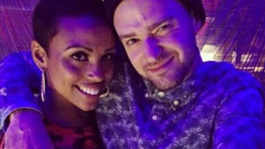Nicole Hurst und Justin Timberlake