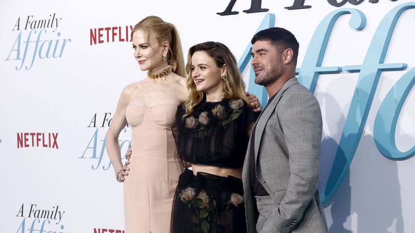 Nicole Kidman, Joey King und Zac Efron, Juni 2024