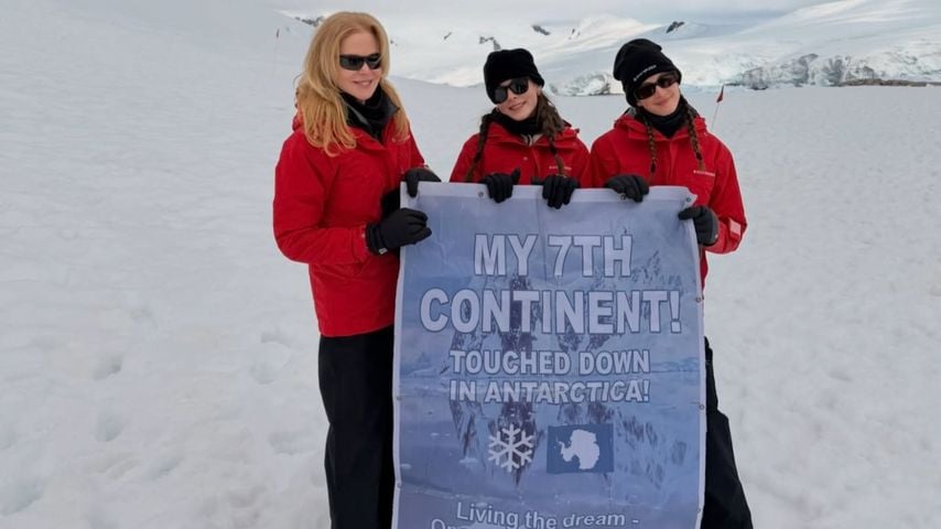 Nach Scheidung: Nicole Kidman reist mit Kids nach Antarktika