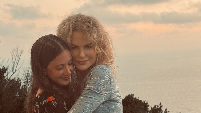 Nicole Kidman, Schauspielerin, mit ihrer Tochter