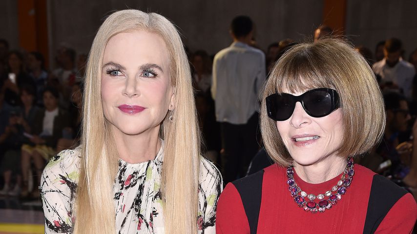 Nicole Kidman und Anna Wintour bei der Prada Fashion Show