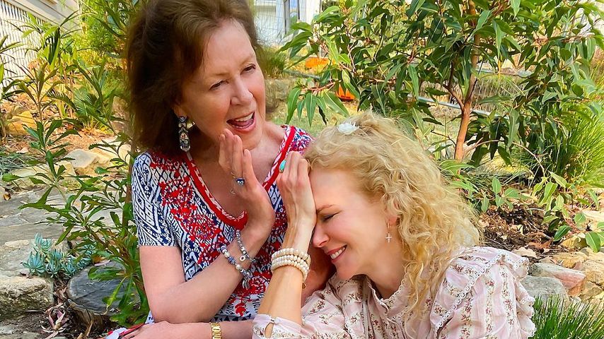 Nicole Kidman und ihre Mutter Janelle im März 2020