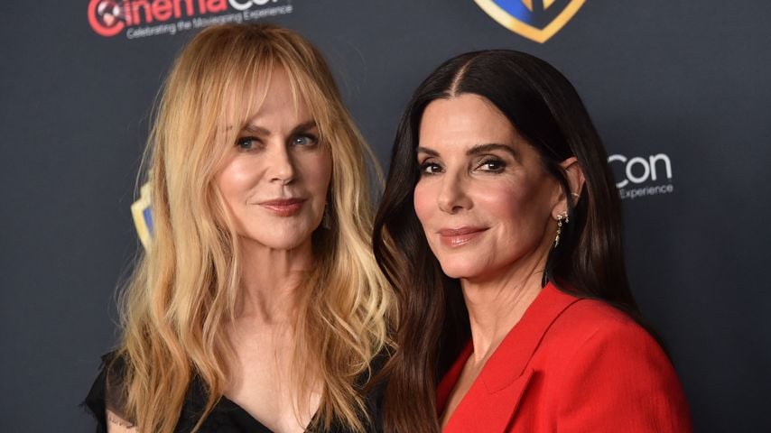 Nicole Kidman und Sandra Bullock bewerben bei CinemaCon in Las Vegas ihren Film "Practical Magic 2"