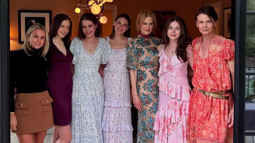 Nicole Kidman mit ihrer Familie an Ostern, 2025