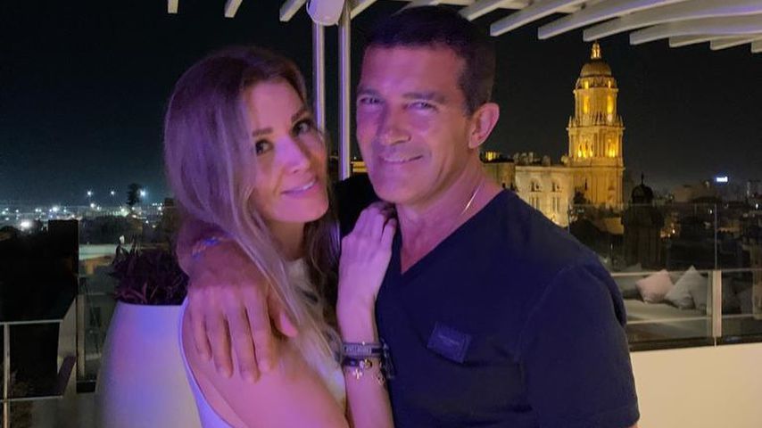 Nicole Kimpel und Antonio Banderas im Jahr 2020