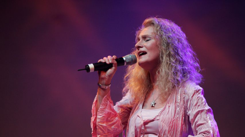 Sängerin Nicole bei einem Konzert in Luzern