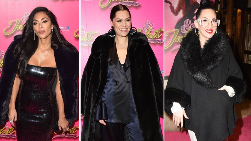 Schwarzer Dresscode? Star-Auflauf bei Musical in London