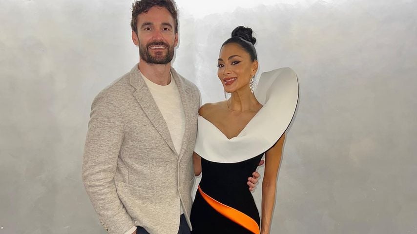 Nicole Scherzinger mit ihrem Verlobten Thom Evans
