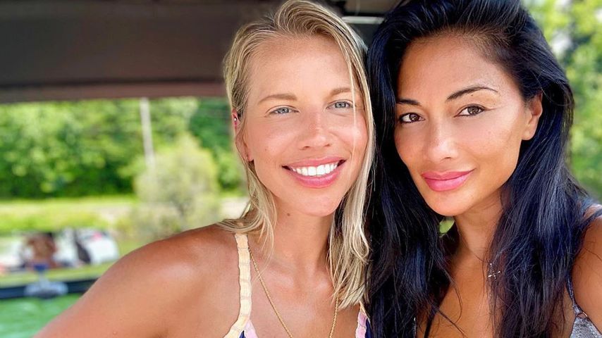 Selten: Hier posiert Nicole Scherzinger mit ihrer Schwester