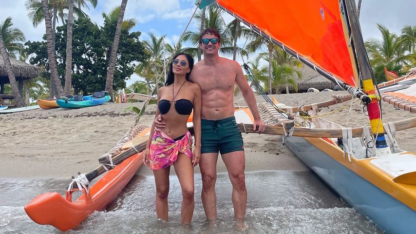 Nicole Scherzinger und ihr Verlobter Thom Evans auf Hawaii im September 2024