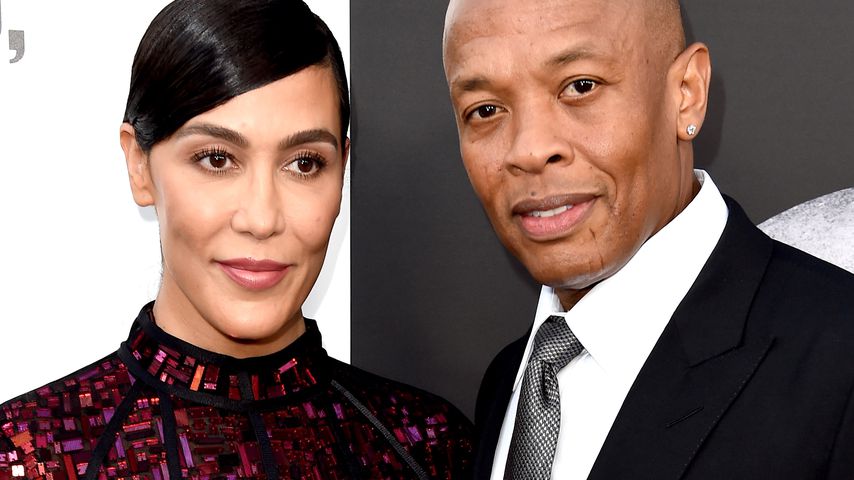Nicole Young und Dr. Dre bei der "The Defiant Ones"-Premiere in L.A. im Juni 2017