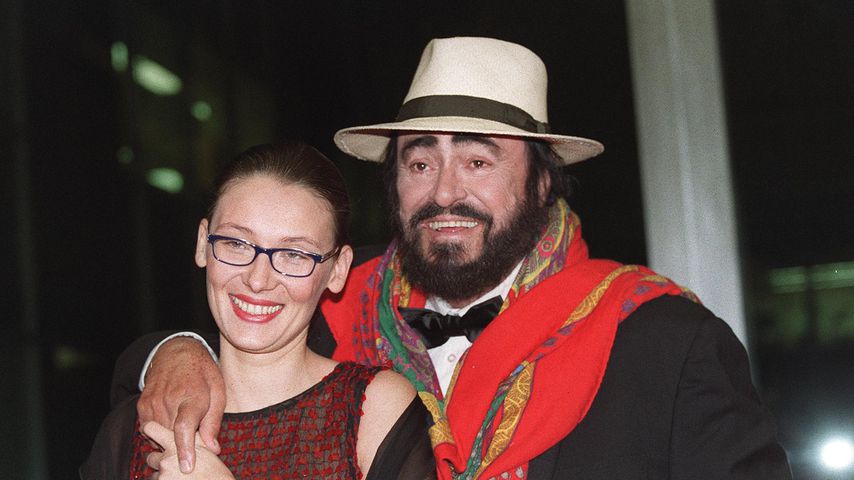 Nicoletta Mantovani und Luciano Pavarotti