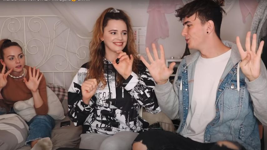 Die Webstars Nika Sofie, Maribel und Nathan Goldblat