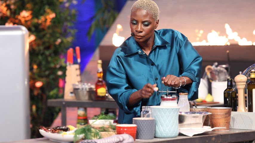 Nikeata Thompson beim "Grill den Henssler Sommer-Special"