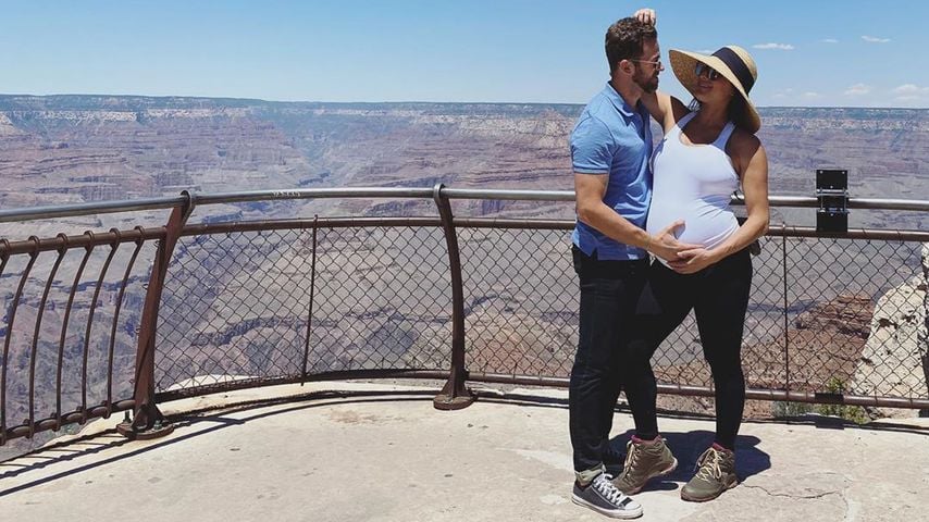 Artem Chigvintsev und Nikki Bella im Jahr 2020
