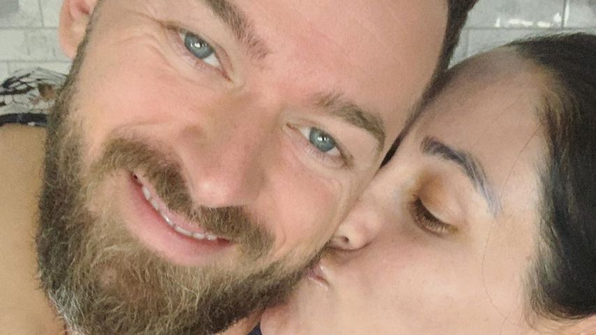 Artem Chigvintsev und Nikki Bella im März 2020
