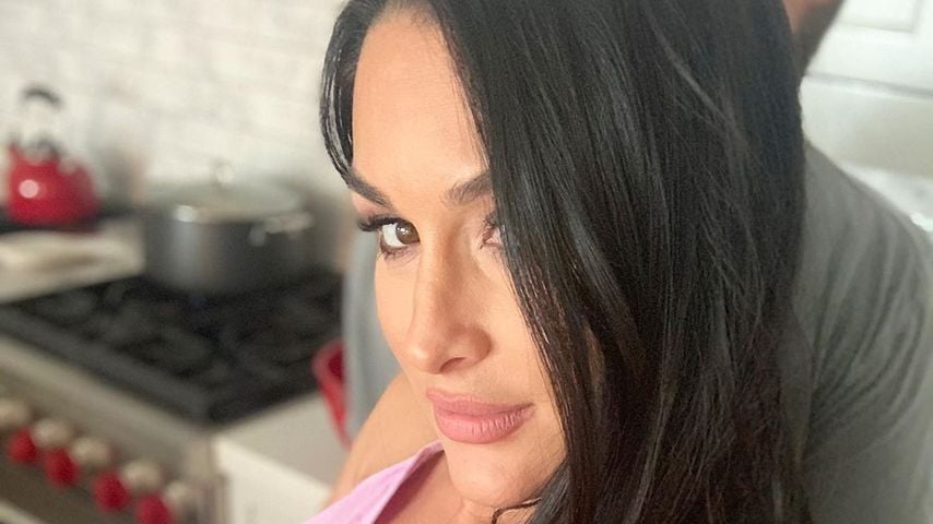Nikki Bella während ihrer Schwangerschaft im Jahr 2020