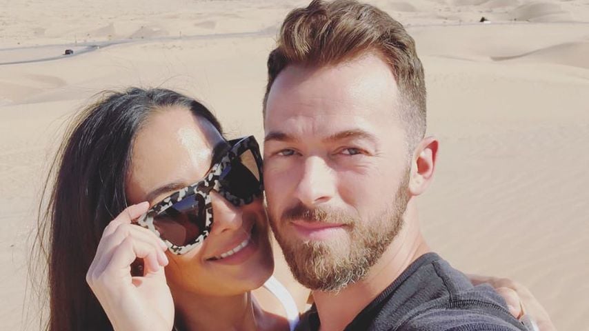 Nikki Bella mit ihrem Verlobten Artem, März 2020