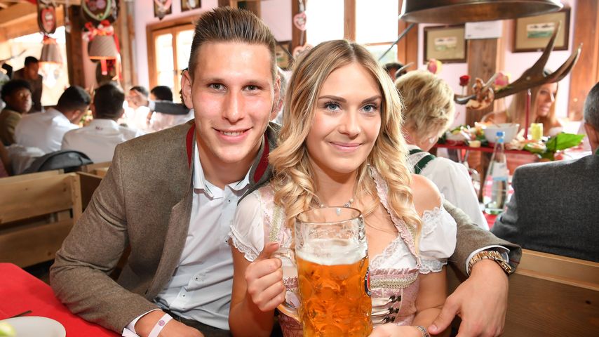 Niklas Süle und seine Freundin Melissa, September 2017