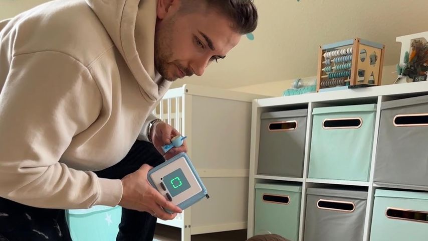 Niko Kronenbitter mit seinem Sohn