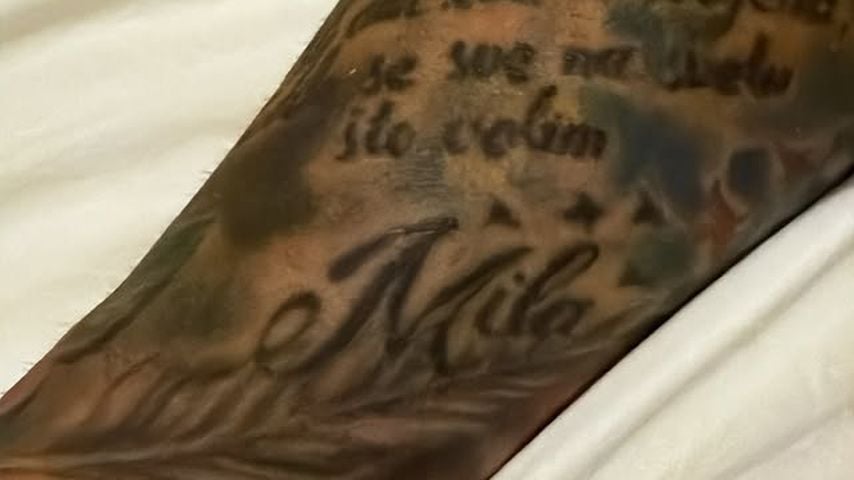 Nikola Glumac zeigt sein Lieblingstattoo