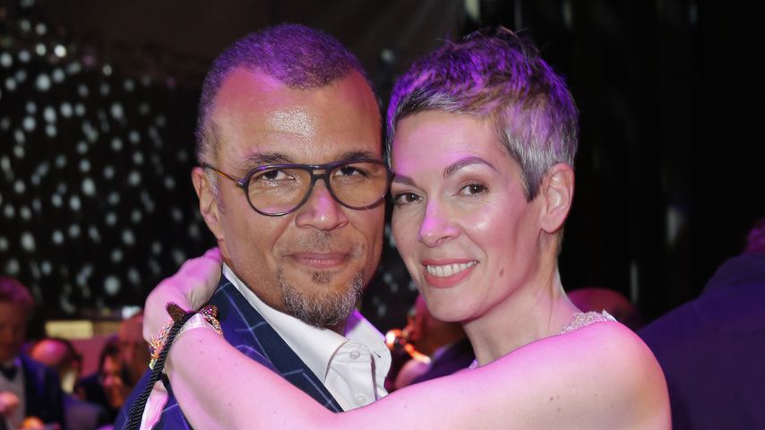 Nikolaus Okonkwo und Cheryl Shepard bei der Goldenen Henne 2019
