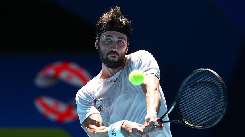 Vor dem Sohn: Tennis-Star soll seine Ex attackiert haben