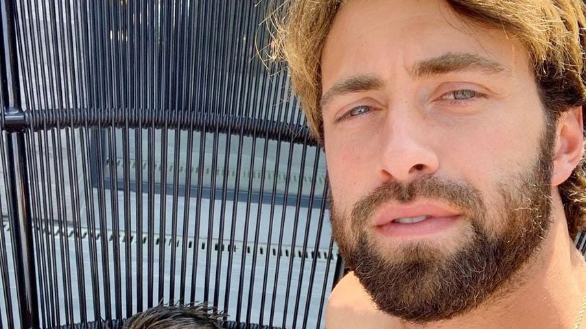 Nikoloz Basilaschwili und sein Sohn Lukas in Georgien im Juli 2019
