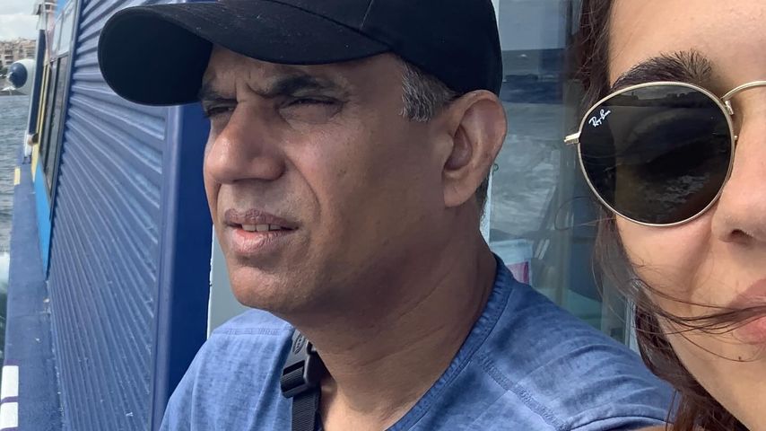 Nilam Farooq und ihr Vater Amjad